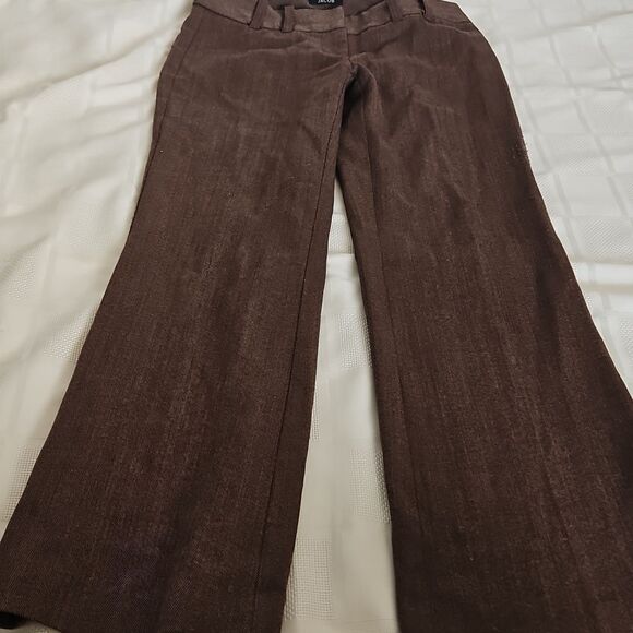 Jacob Women's Cropped Ankle Wide-Leg Pants Brown 0 - Picture 15 of 16